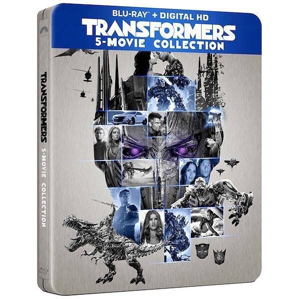 New Ways To Bring Transformer The Last Knight Home Target Exclusive Blu Ray 5 Movie Boxset Steelbook  (1 of 3)